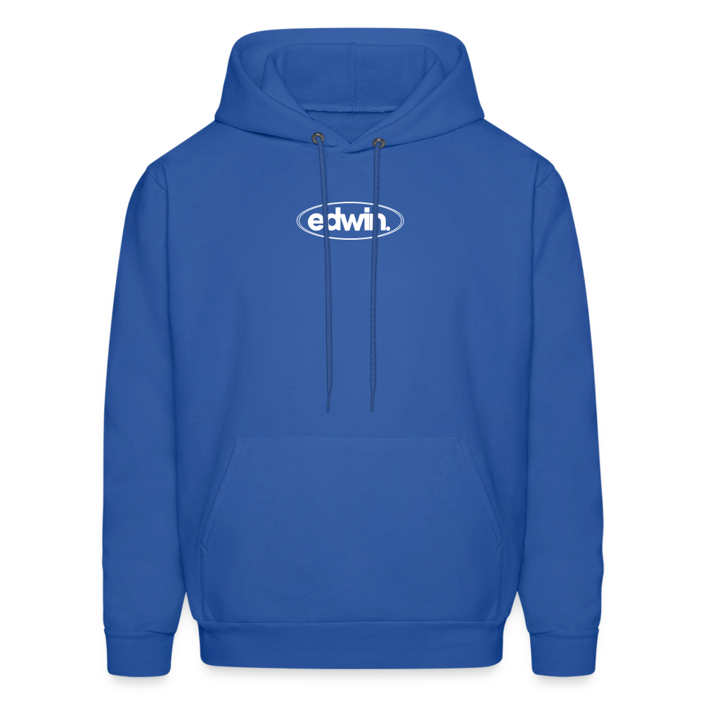 edwin Logo Hoodie - royal blue