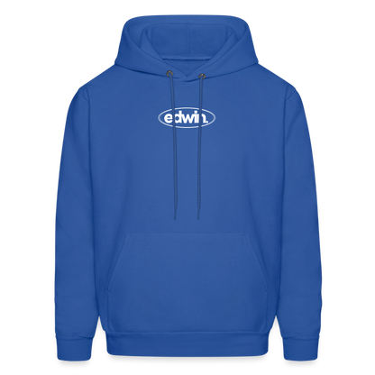 edwin Logo Hoodie - royal blue