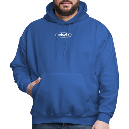 edwin Logo Hoodie - royal blue