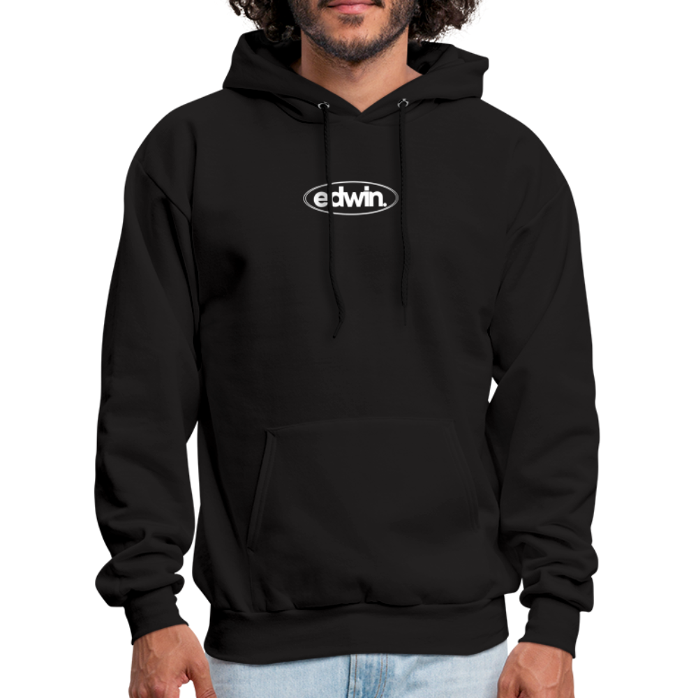 edwin Logo Hoodie - black