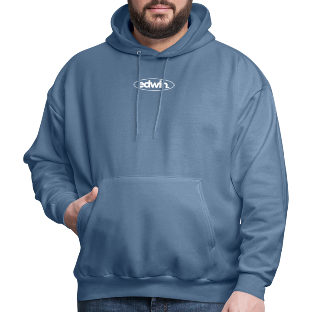 edwin Logo Hoodie - denim blue