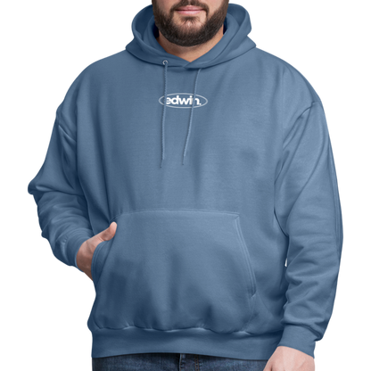 edwin Logo Hoodie - denim blue