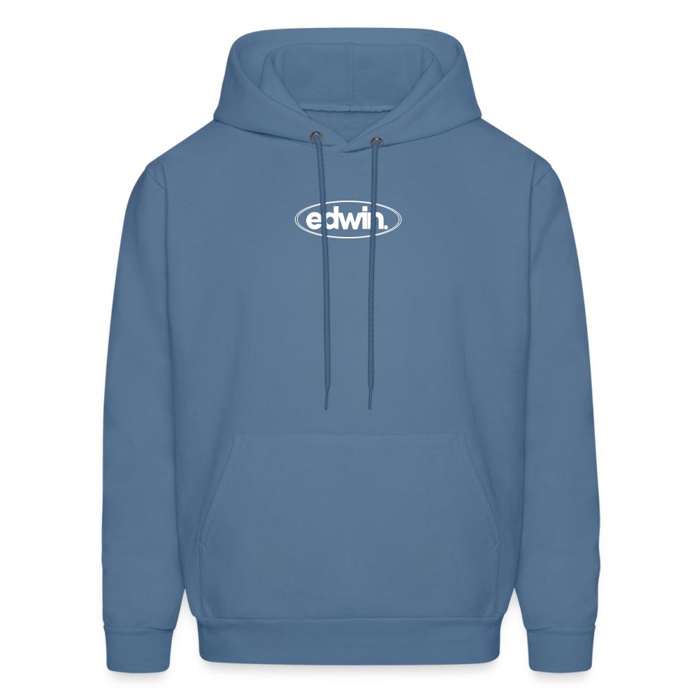 edwin Logo Hoodie - denim blue