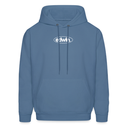 edwin Logo Hoodie - denim blue