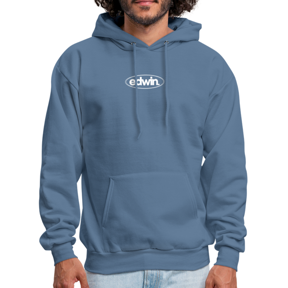 edwin Logo Hoodie - denim blue