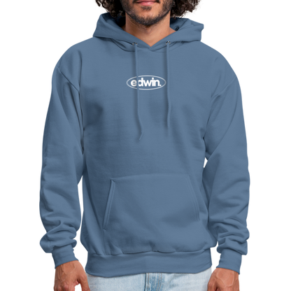 edwin Logo Hoodie - denim blue