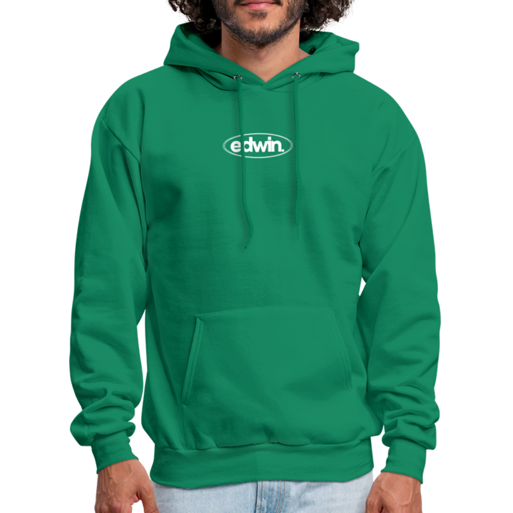 edwin Logo Hoodie - kelly green