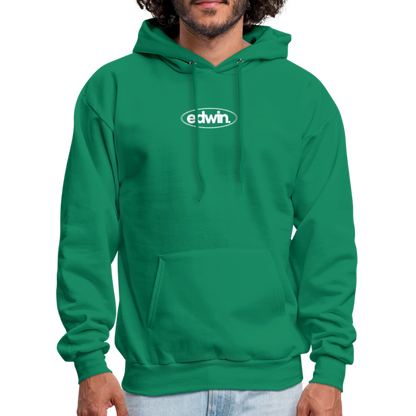 edwin Logo Hoodie - kelly green